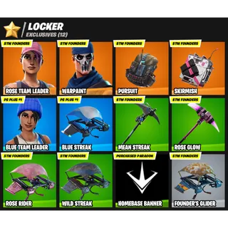 Fortnite Account - 5 Skins Save The World Founders Super Deluxe Edition ✅ All Platforms