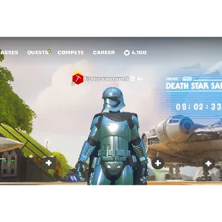 Fortnite : 4100 V-Bucks + (600 V-Bucks Bonus) Account