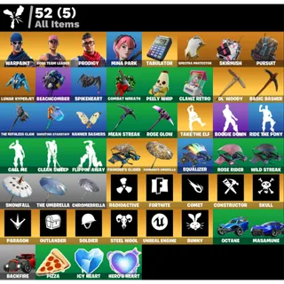 Fortnite Account - 4 Skins Save The World Founders Limited Edition + Prodigy ✅ All Platforms 📧 Full Access