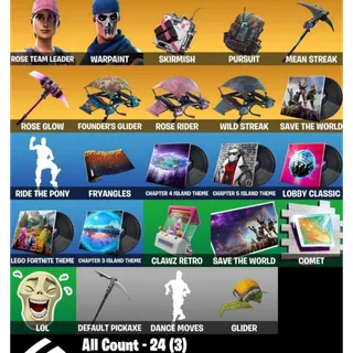 Fortnite Account - 2 Skins Save The World Founders Ultimate Edition + 1000 V-Bucks ✅ All Platforms