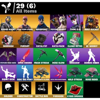 Fortnite Account - 5 Skins Save The World Founders Deluxe Edition + Psycho Bandit ✅ All Platforms 📧 Full Access