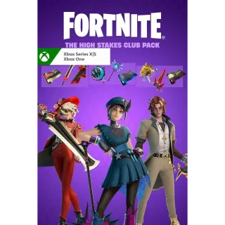 Fortnite : The High Stakes Club Pack XBOX KEY