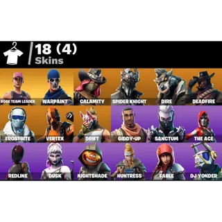 Fortnite Account - 18 Skins Save The World Founders Ultimate Edition + 1450 V-Bucks ✅ All Platforms 📧 Full Access
