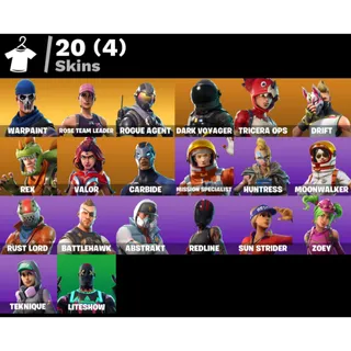 Fortnite Account - 20 Skins Drift + Take The L + Carbide + 1250 V-Bucks ✅ All Platforms 📧 Full Access