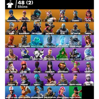 Fortnite Account > 48 Skins Save The World Founders Super Deluxe + Zenith + Drift + Lynx ✅ All Platforms 📧 Full Access