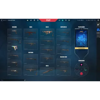 Valorant Account - 3 Skins + 1050 Valorant Points 📧 Full Email Access
