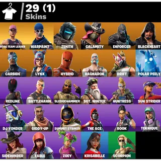 Fortnite Account - 29 Skins Save The World Founders Deluxe Edition + Calamity + Carbide ✅ All Platforms 📧 Full Access