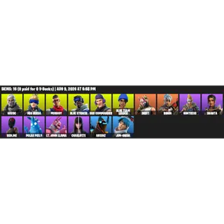 Fortnite Account - 16 Skins Neo Versa + Blue Team Leader + Havoc ✅ All Platforms 📧 Full Access