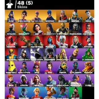 Fortnite Account - 48 Skins Save The World Founders Deluxe Edition + Glow ✅ All Platforms 📧 Full Access