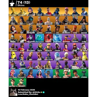 Fortnite : 74 Skins Save The World Founders Deluxe Edition | Gold Midas | Sub Commander ✅ All Platforms 📧 Full Access