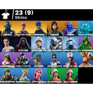 Fortnite Account - 23 Skins Save The World Founders Deluxe Edition + Kylo Ren + Sorana ✅ All Platforms 📧 Full Access