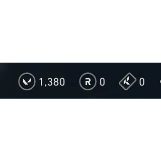 Valorant Account - 1380 Valorant Points
