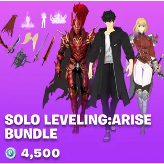 Fortnite Solo Leveling : ARISE Bundle 🎁
