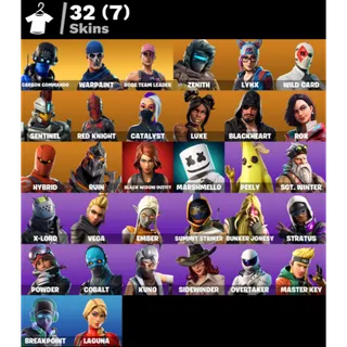 Fortnite Account > 32 Skins Save The World Founders Deluxe + Zenith + Lynx + Wild Card ✅ All Platforms 📧 Full Access