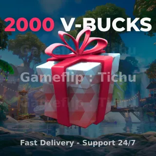 Fortnite 2000 V-Bucks 🎁