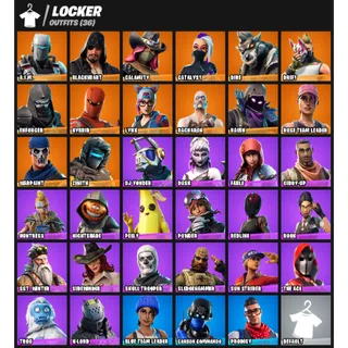 Fortnite Account - 35 Skins Save The World Founders Deluxe + Calamity + Lynx + 1150 V-Bucks ✅ All Platforms