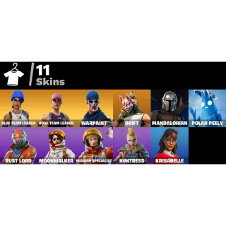 Fortnite Account > 11 Skins Save The World Deluxe + Take The L + Drift + Mandalorian ✅ All Platforms 📧 Full Access