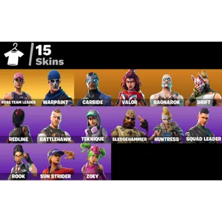 Fortnite Account - 15 Skins Save The World Founders Deluxe Edition + Carbide + 1500 V-Bucks ✅ All Platforms 📧 Full Access