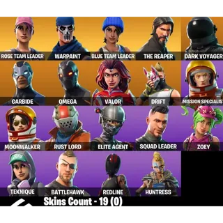 Fortnite Account - 19 Skins Save The World Founders + The Reaper + Omega + 4850 V-Bucks ✅ All Platforms 📧 Full Access