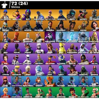 Fortnite Account - 72 Skins Save The World Founders Deluxe Edition + Blitz + 1850 V-Bucks ✅ All Platforms 📧 Full Access