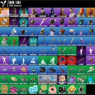 Fortnite Account > 9 Skins Peter Griffin + Solid Snake + 950 V-Bucks ✅ All Platforms 📧 Full Access