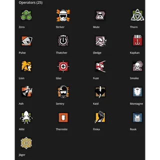 Tom Clancy's Rainbow Six Siege Account - Level 34 ✅ Uplay Account Full Access 