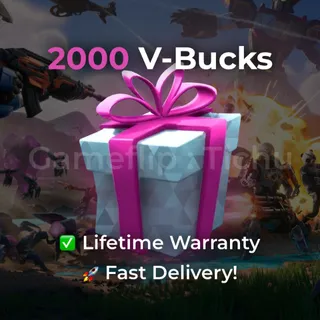 Fortnite 2000 V-Bucks 🎁