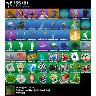 Fortnite : 4 Skins Battle Hound | Mission Specialist | Take The L  + 200 V-Bucks ✅ All Platforms 📑 Full Access