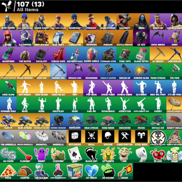 Fortnite Account - 13 Skins Save The World Founders Deluxe Edition ...