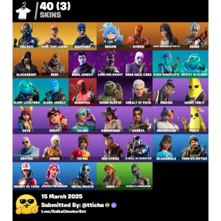 Fortnite : 40 SKINS Save The World Founders Deluxe Edition | Peely + 895 V-Bucks ✅ All Platforms 🌊 Full Access