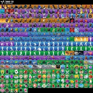 Fortnite : 59 Skins Dark Vertex | Travis Scott | Carbide | The Ice King | Enforcer + 850 V-Bucks ✅ All Platforms 📑 Full Access