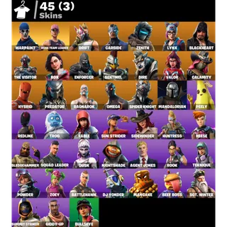 Fortnite Account - 45 Skins Save The World Founders Deluxe Edition + Omega + Drift ✅ All Platforms 📧 Full Access
