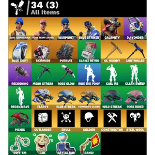 Fortnite Account - 6 Skins Save The World Founders Super Deluxe Edition + Calamity + 1700 V-Bucks ✅ All Platforms 📧 Full Access