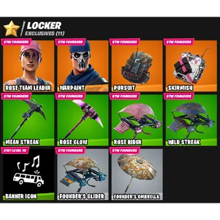 Fortnite Account - 2 Skins Save The World Founders Super Deluxe + 1150 V-Bucks ✅ All Platforms
