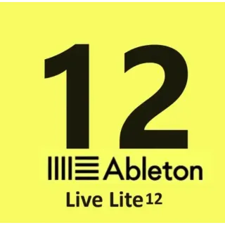 Ableton Live 12 Lite Genuine Official Lifetime License Key GLOBAL