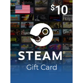$10.00 USD Steam