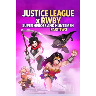 Justice League x RWBY: Super Heroes & Huntsmen, Part Two - 4K (MOVIES ANYWHERE)