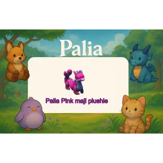 Palia pink maji plushie