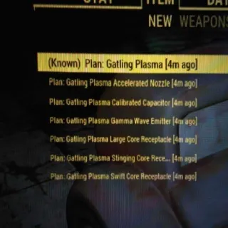 Gatling Plasma Plans X7