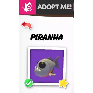 PIRANHA NFR ADOPT ME PETS