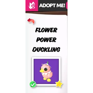 FLOWER POWER DUCKLING FR