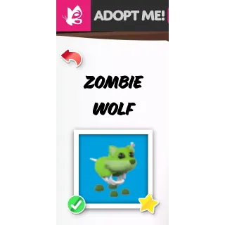 Zombie Wolf NFR ADOPT ME PETS