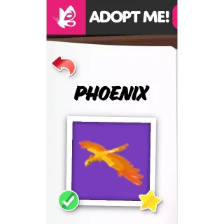 PHOENIX FR ADOPT ME PETS