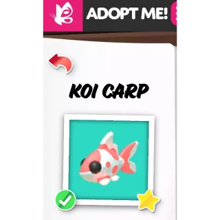 KOI CARP NFR ADOPT ME PETS