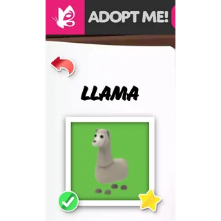 LLAMA NFR ADOPT ME PETS