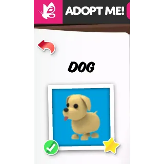 MEGA NEON DOG MFR ADOPT ME ITEM