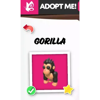 GORILLA MFR ADOPT ME PETS