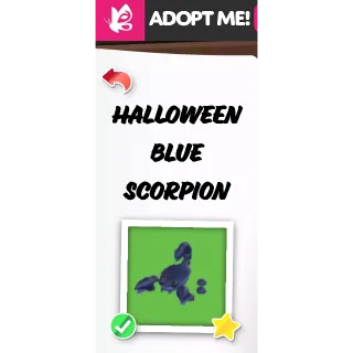 HALLOWEEN BLUE SCORPION NFR