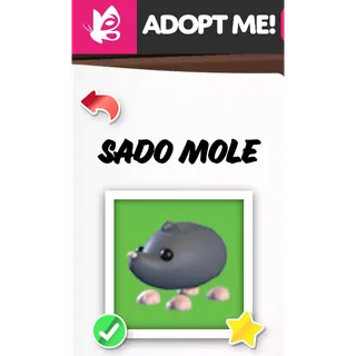 SADO MOLE NFR ADOPT ME PETS