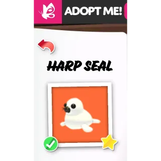 HARP SEAL NFR ADOPT ME PETS